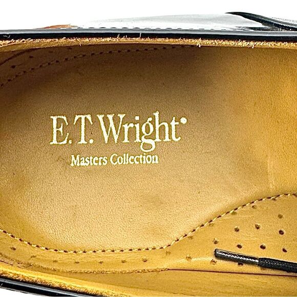E.T. Wright Men’s Black Patent Leather Oxford Dress Shoes 10.5 B – EUC main image 10